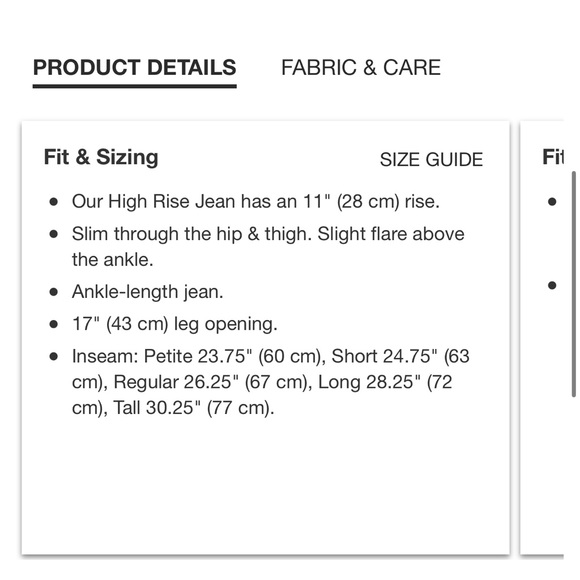 GAP Jeans Nwot Gap Kick Fit High Rise Poshmark